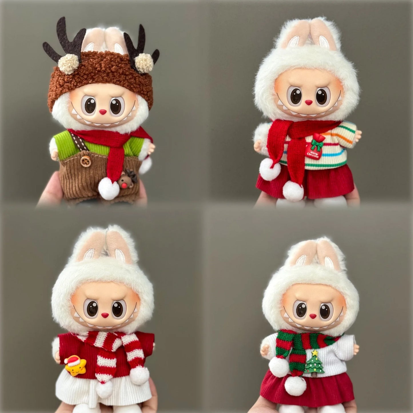 Labubu Clothing -- Christmas Collection