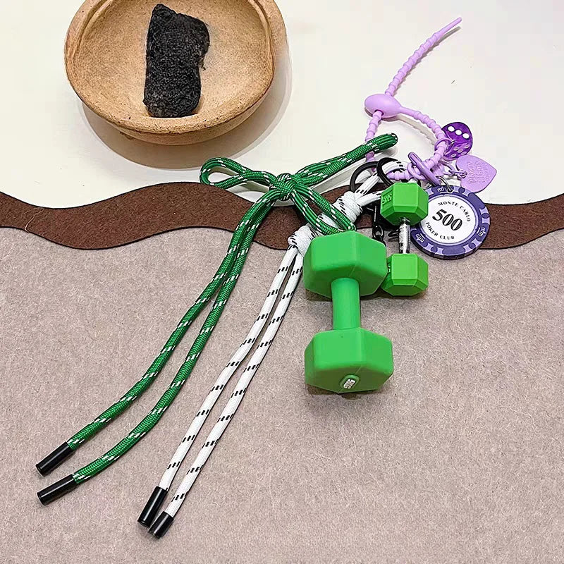 Clean fit Gym Keychain -- Greeny