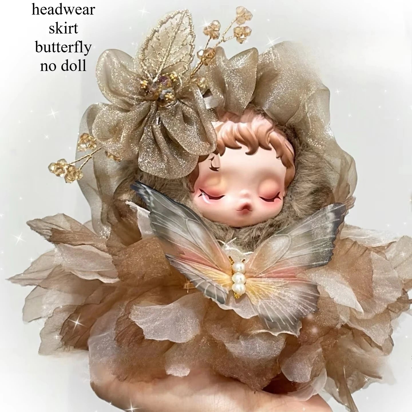 Skullpanda Light Weaving Garden Exquisite Butterfly Dress
