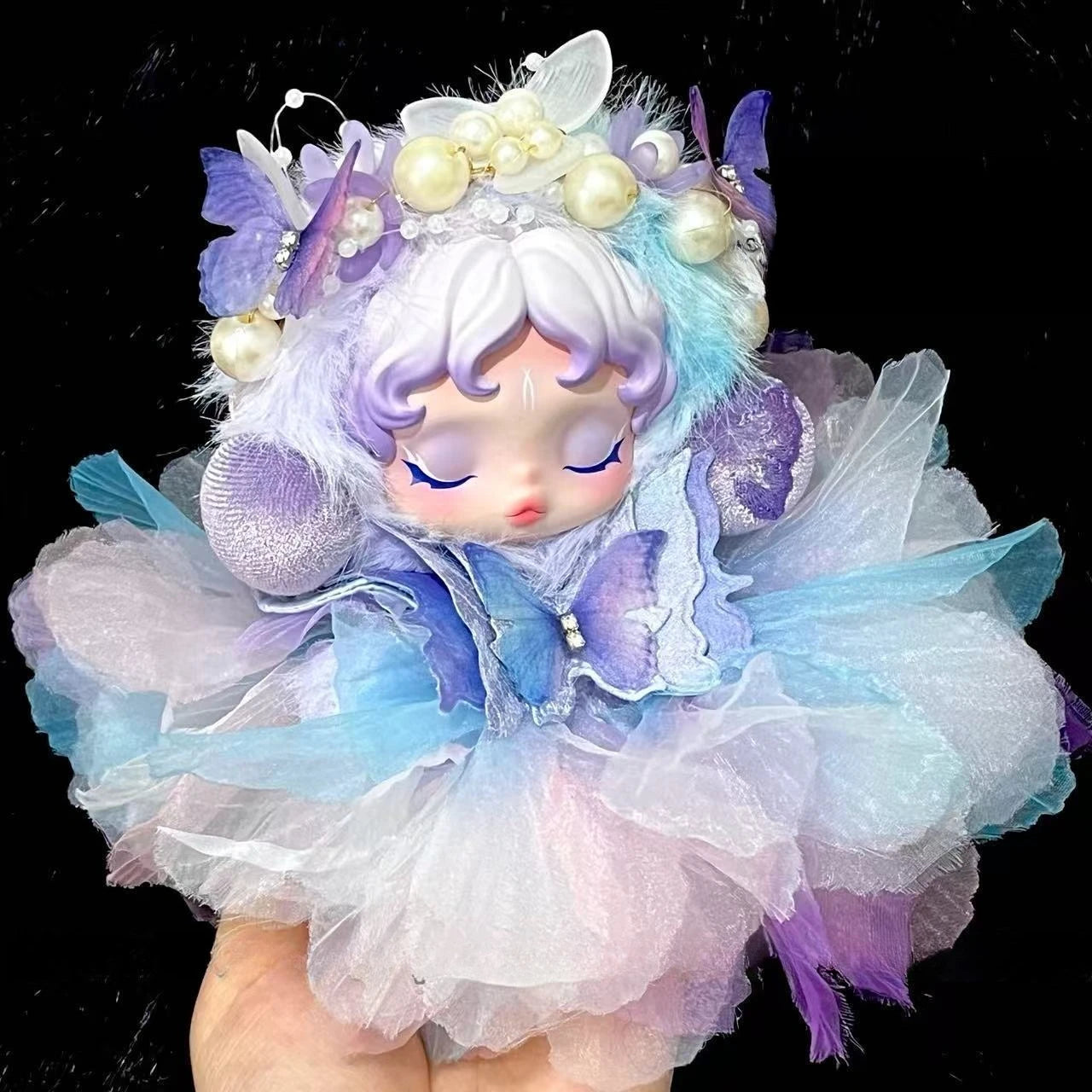 Skullpanda Light Weaving Garden Exquisite Butterfly Dress