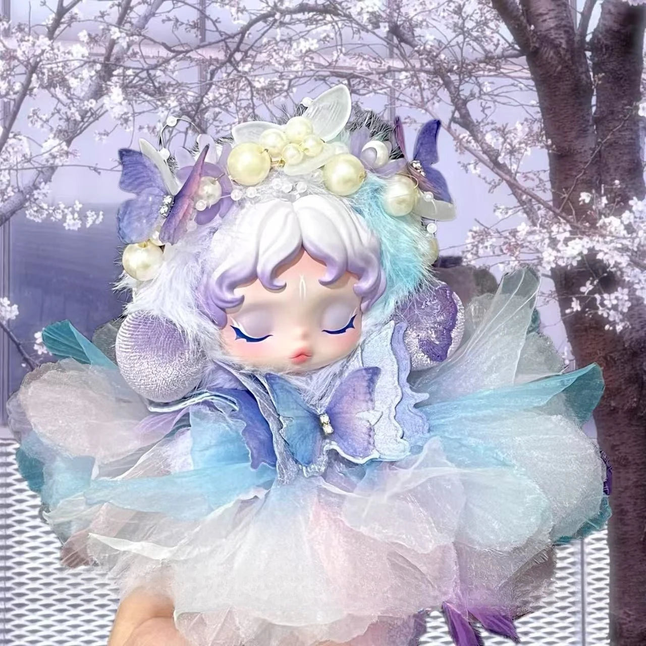 Skullpanda Light Weaving Garden Exquisite Butterfly Dress