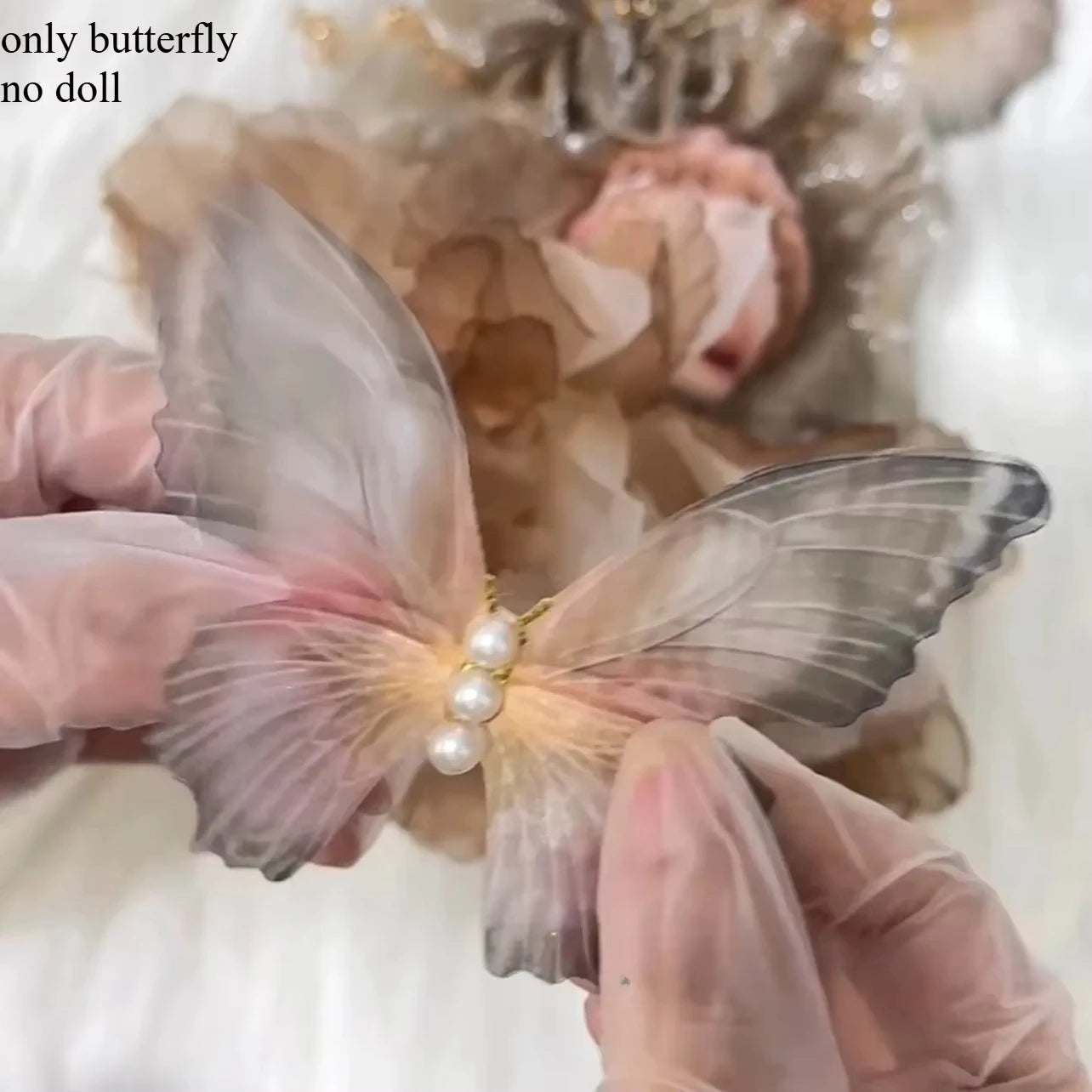 Skullpanda Light Weaving Garden Exquisite Butterfly Dress