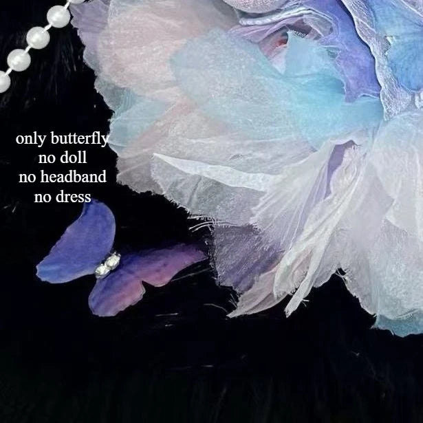 Skullpanda Light Weaving Garden Exquisite Butterfly Dress