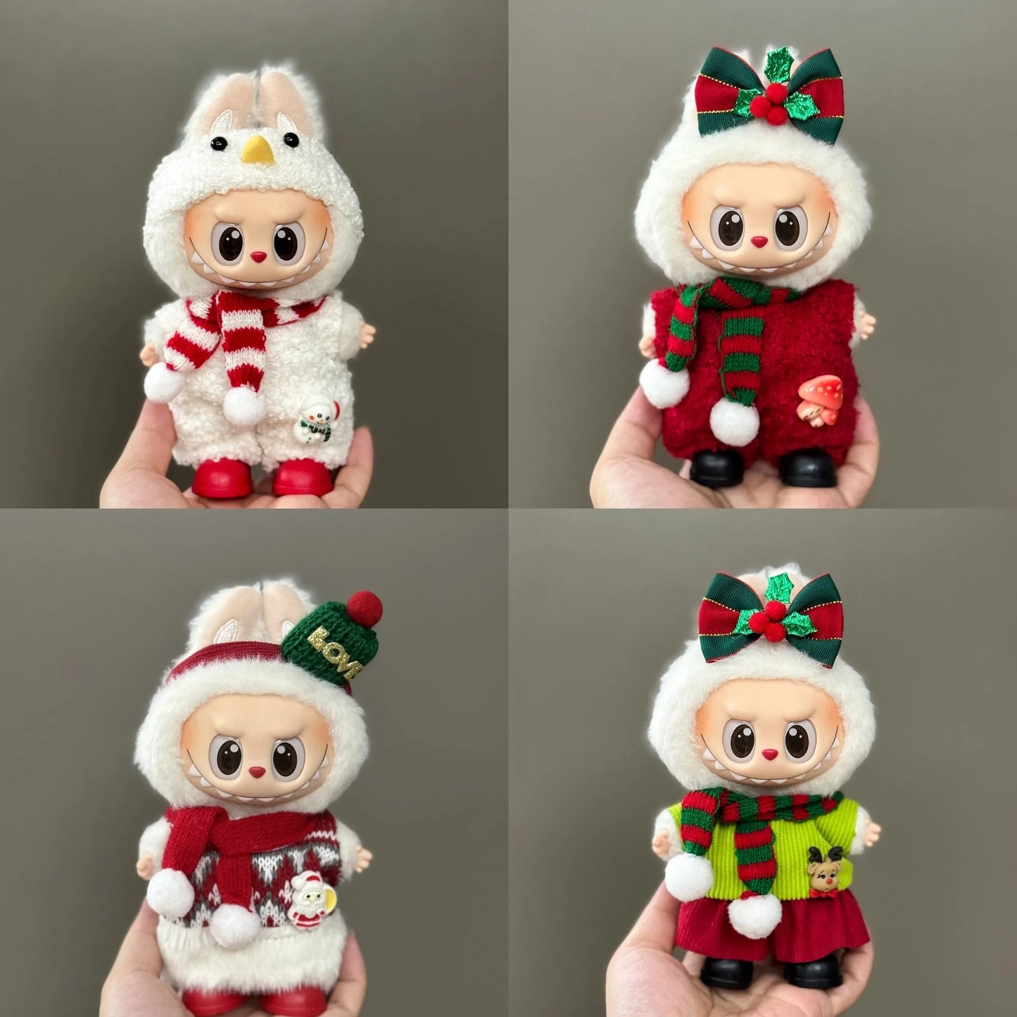 Labubu Clothing -- Christmas Collection