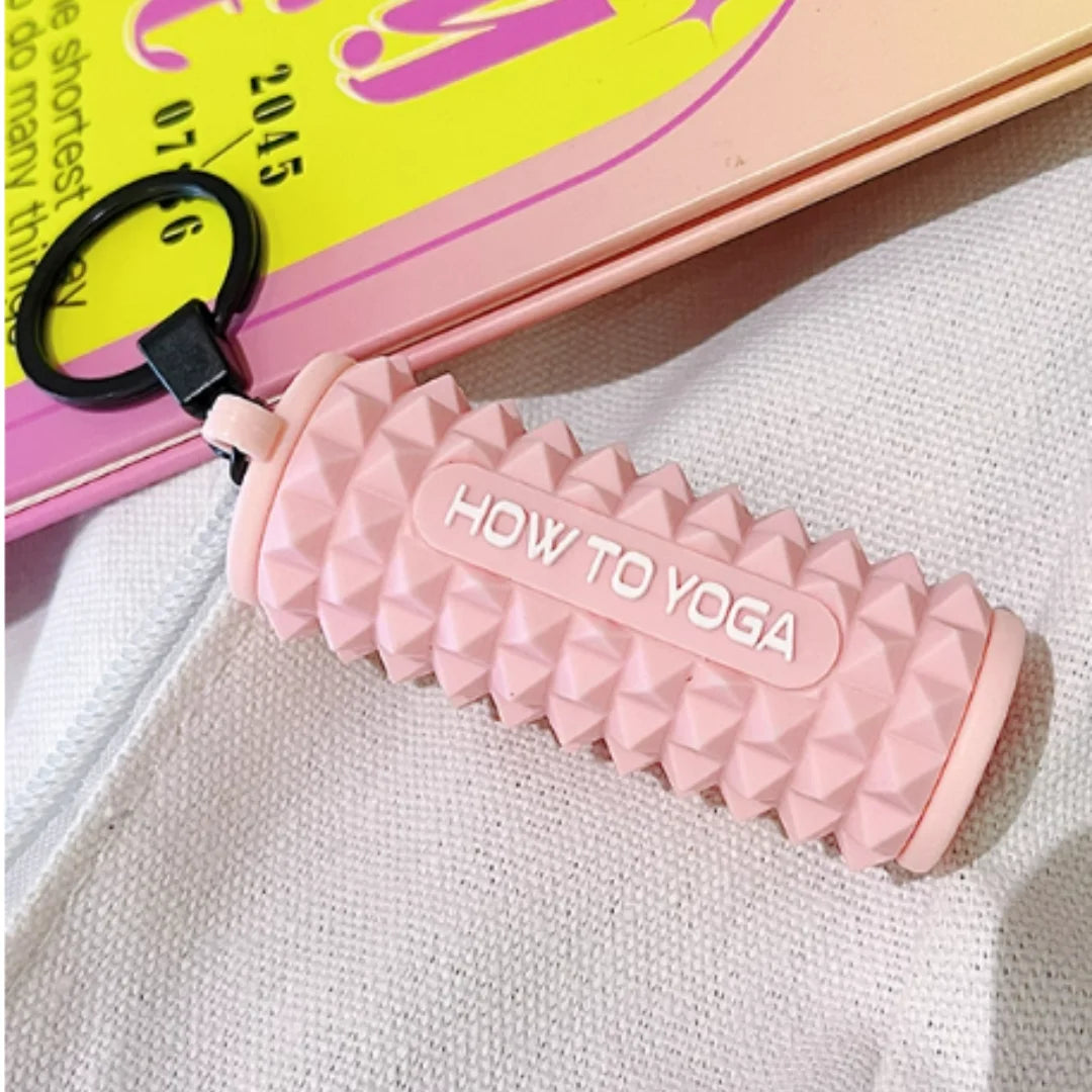 Clean Fit Gym Keychain Charm -- Pink Pink