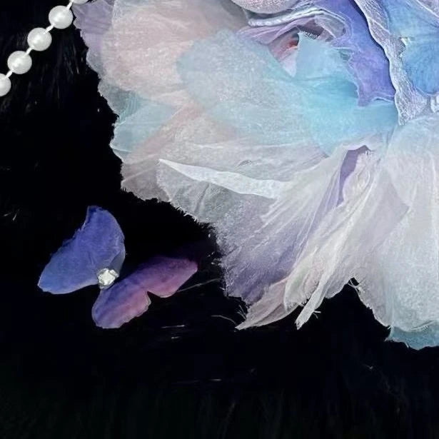 Skullpanda Light Weaving Garden Exquisite Butterfly Dress