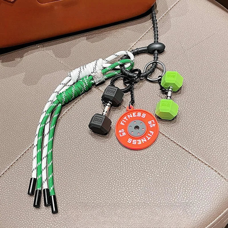 Clean fit Gym Keychain -- Greeny