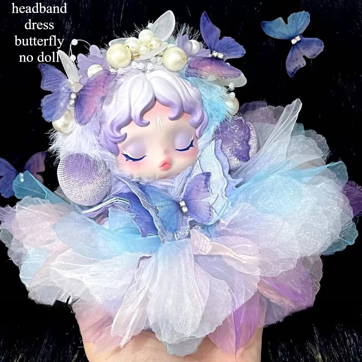Skullpanda Light Weaving Garden Exquisite Butterfly Dress