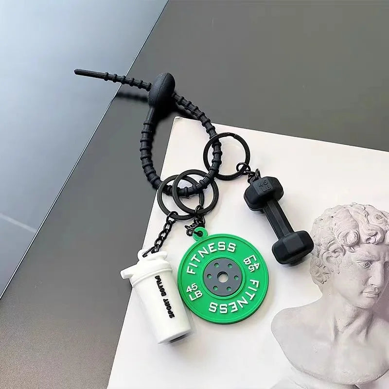 Clean fit Gym Keychain -- Greeny