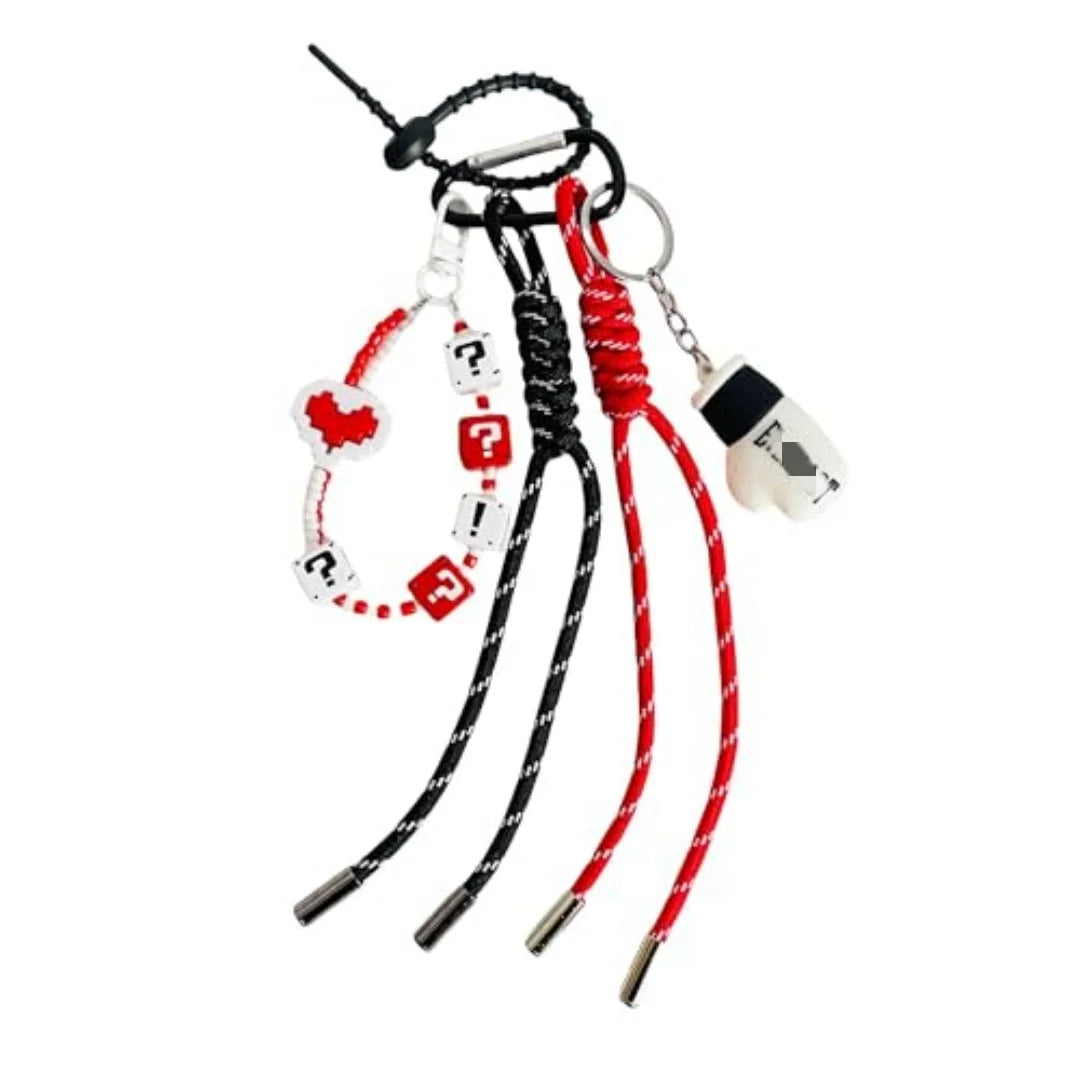 Clean Fit Gym Keychain -- Dark