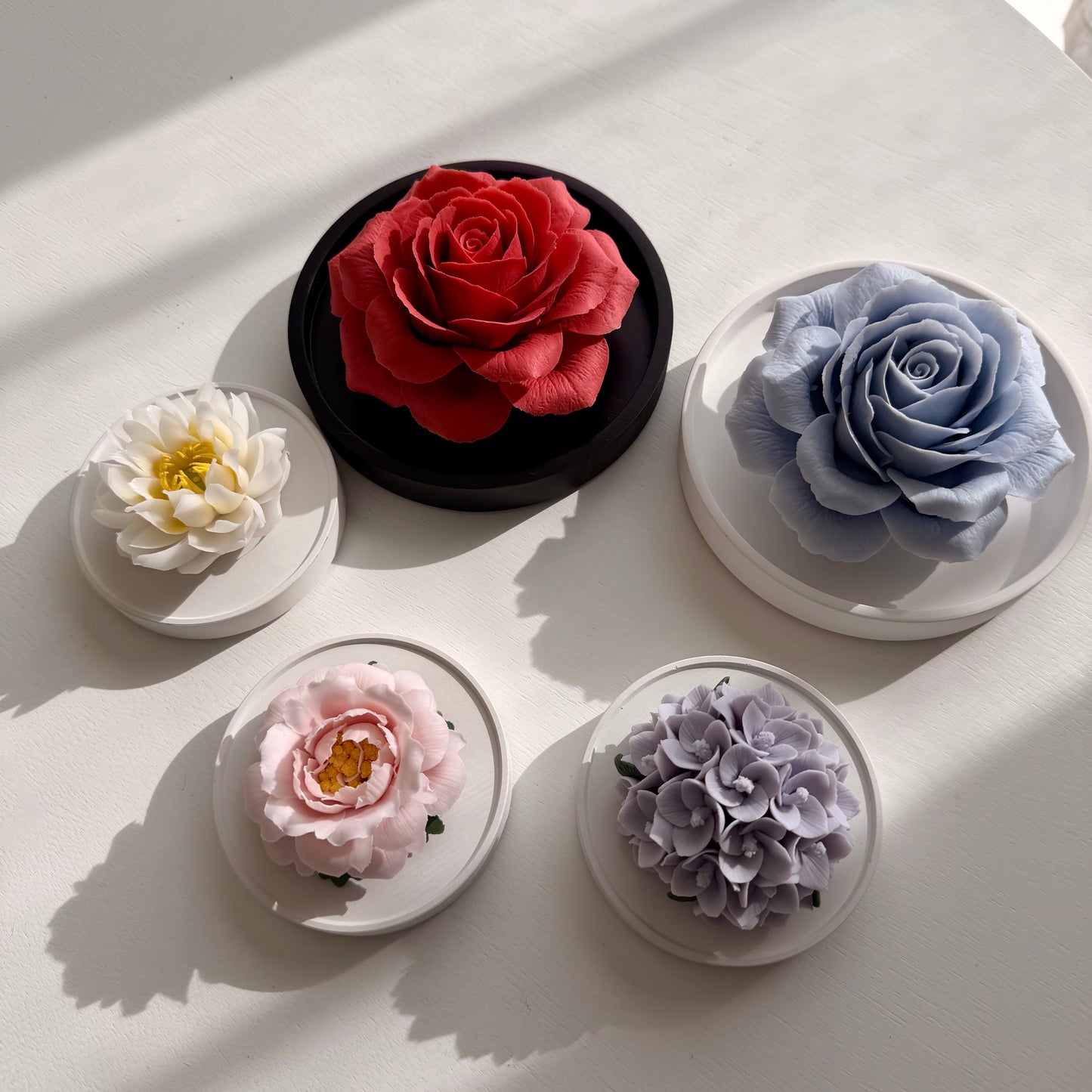 Porcelain Art Rose -- Passive Diffuser