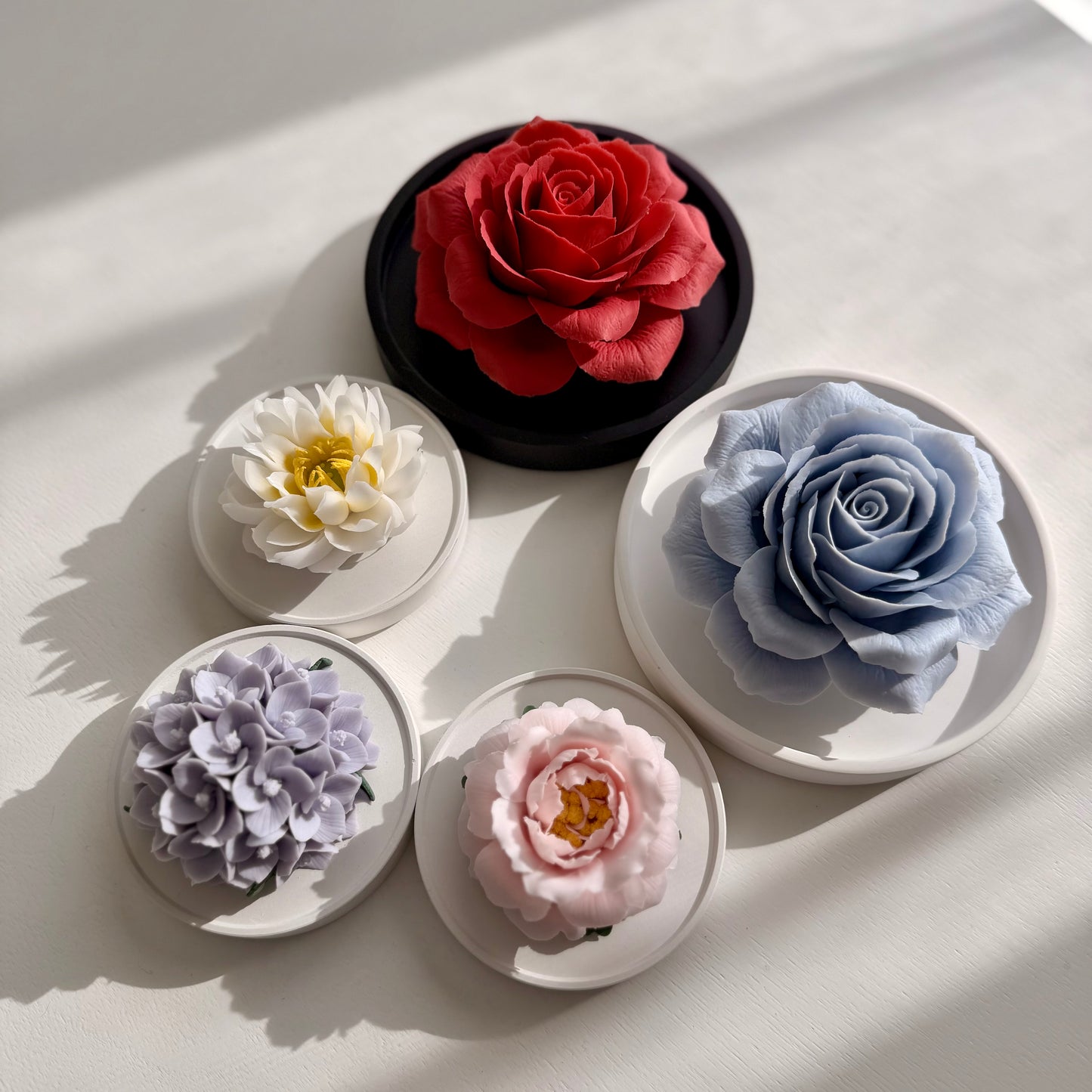 Porcelain Art Rose -- Passive Diffuser