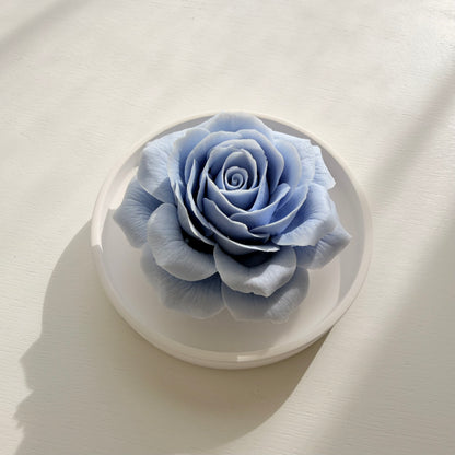 Porcelain Blue Rose -- Passive Diffuser