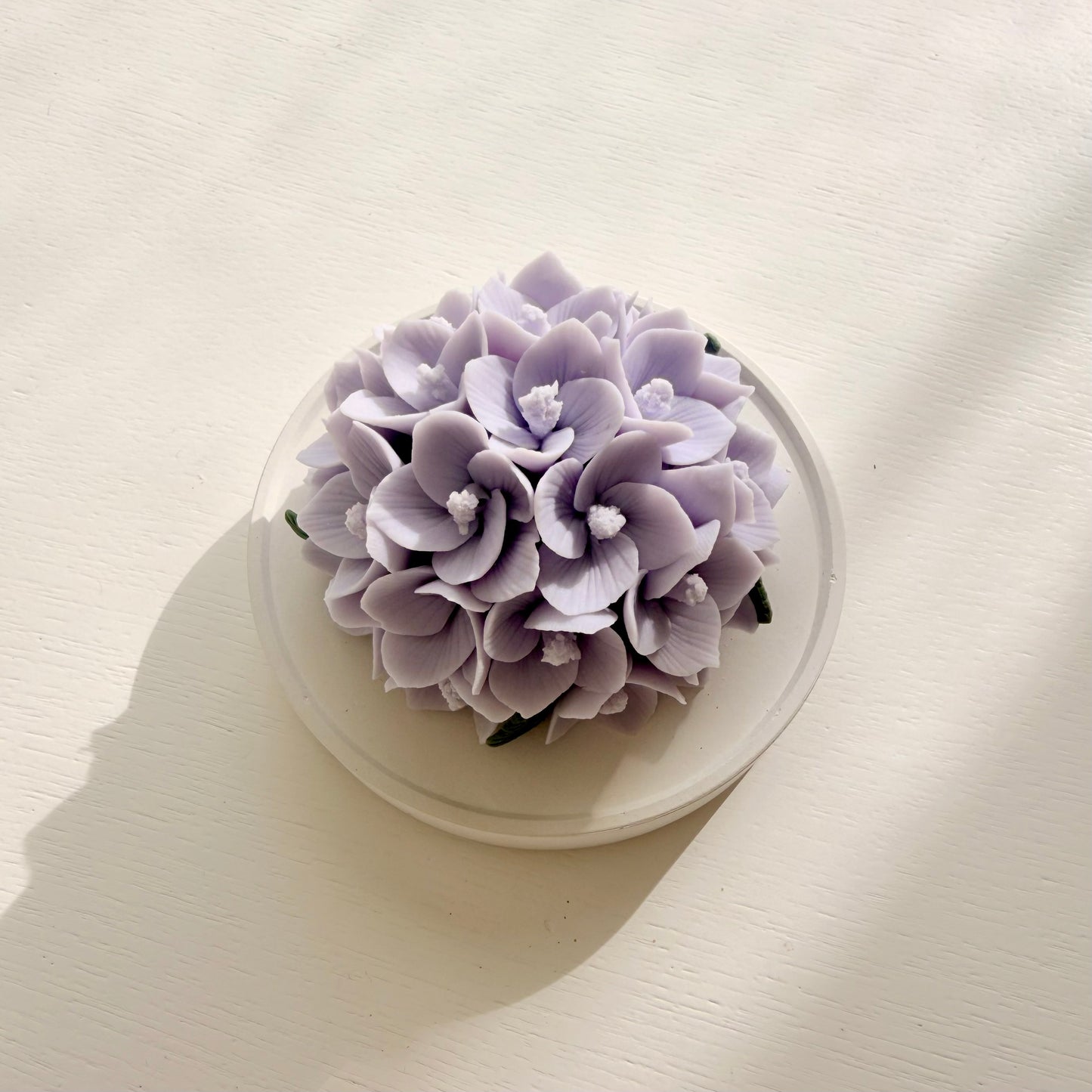 Porcelain Art Hydrangea-- Passive Diffuser