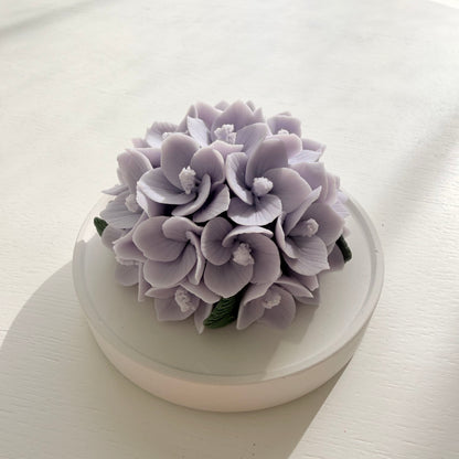 Porcelain Art Hydrangea-- Passive Diffuser