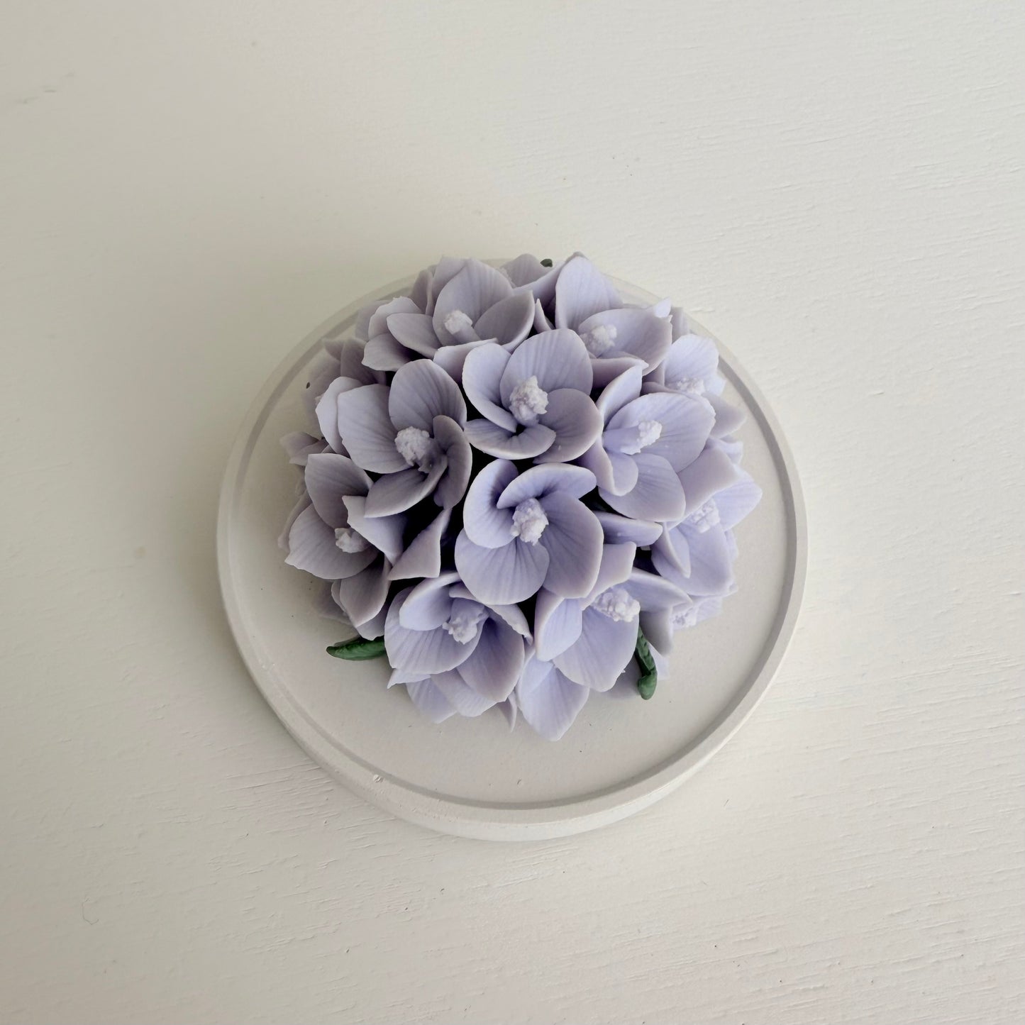 Porcelain Art Hydrangea-- Passive Diffuser