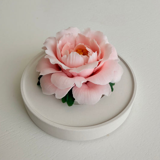 Porcelain Art Peony -- Passive Diffuser