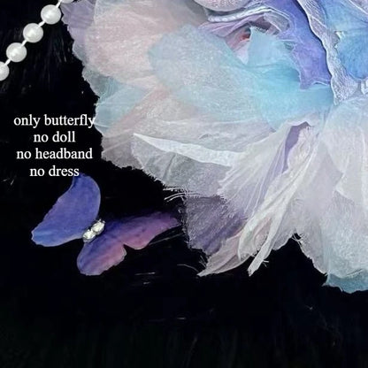 Skullpanda Light Weaving Garden Exquisite Butterfly Dress